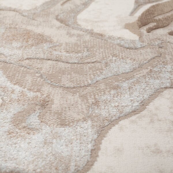 Bež staza 60x230 cm Marbled – Flair Rugs