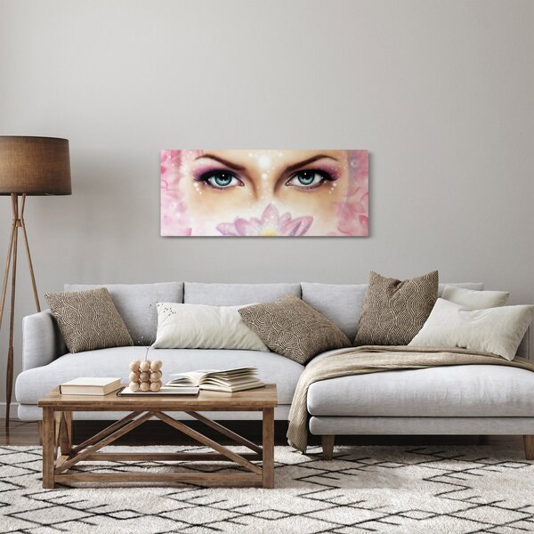 Slika - Očarljive oči (120x50 cm)