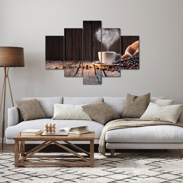 Slika - Čas za kavo (150x105 cm)