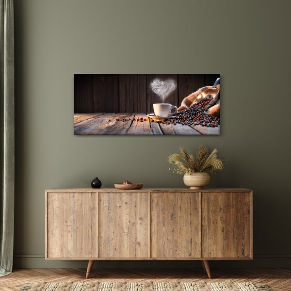 Slika - Čas za kavo (120x50 cm)