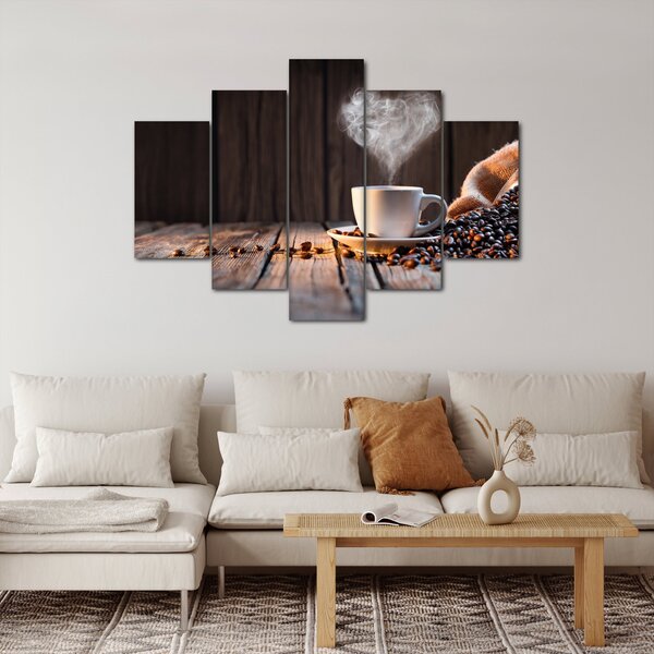 Slika - Čas za kavo (150x105 cm)