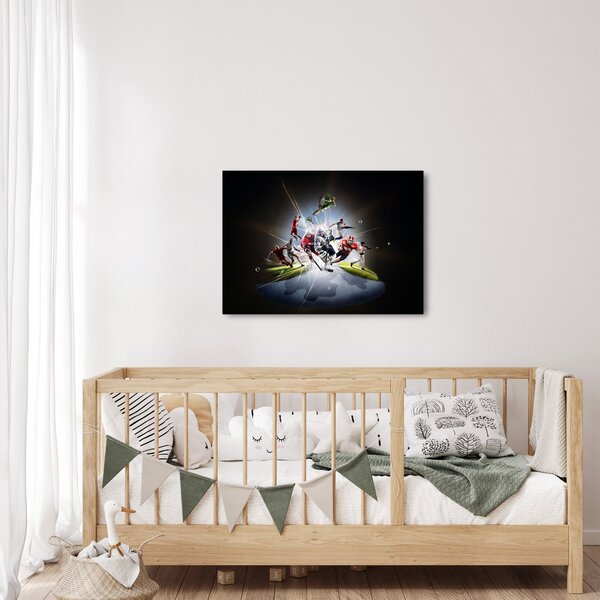 Slika - Športniki (70x50 cm)