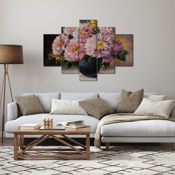 Slika - Oljna slika, Rože v vazi (150x105 cm)