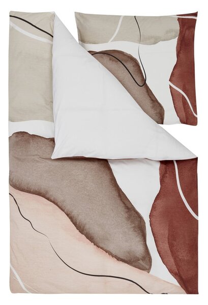 Pamučna posteljina od perkala Westwing Collection Maisie, 135 x 200 cm