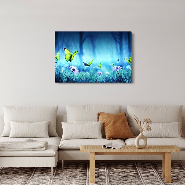 Slika - Mistična gozdna jasa (90x60 cm)
