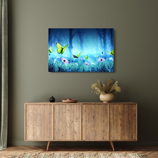 Slika - Mistična gozdna jasa (90x60 cm)
