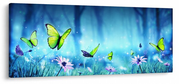 Slika - Mistična gozdna jasa (120x50 cm)
