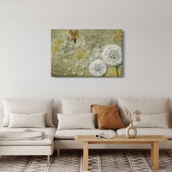 Slika - Regrat, ki ga raznaša veter (90x60 cm)