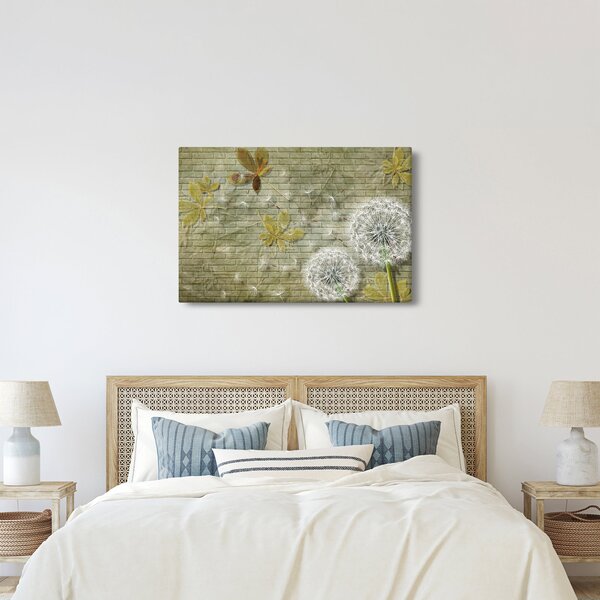 Slika - Regrat, ki ga raznaša veter (90x60 cm)