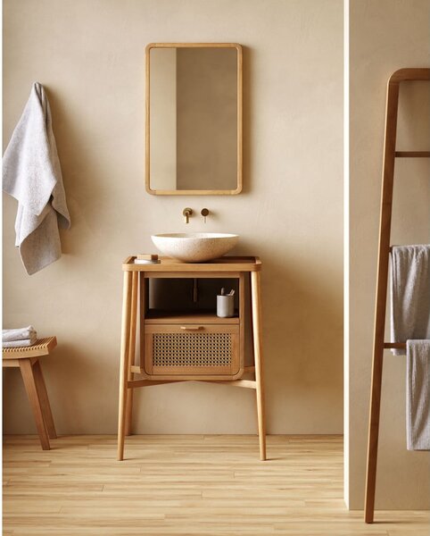 Umivaonik terrazzo Kave Home Sunday, ø 40 cm