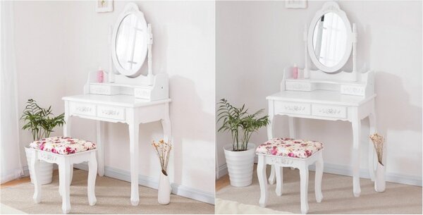 ShopJK TOALETNI STOL TL01 ROSE