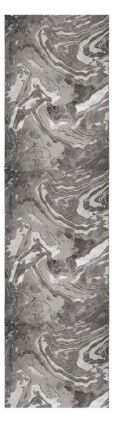 Siva staza Flair Rugs Marbled, 80 x 300 cm