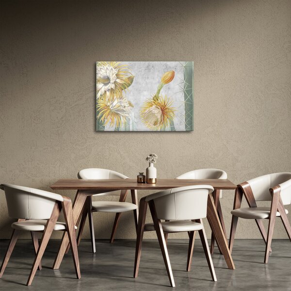 Slika - Cvetoči kaktusi (70x50 cm)
