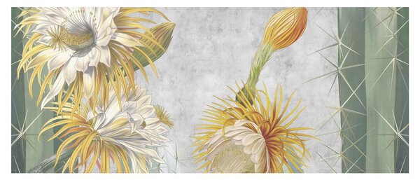 Slika - Cvetoči kaktusi (120x50 cm)