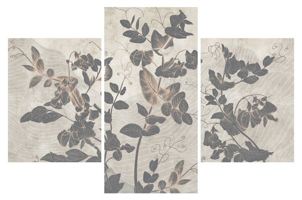 Slika - Teksturirani listi (90x60 cm)