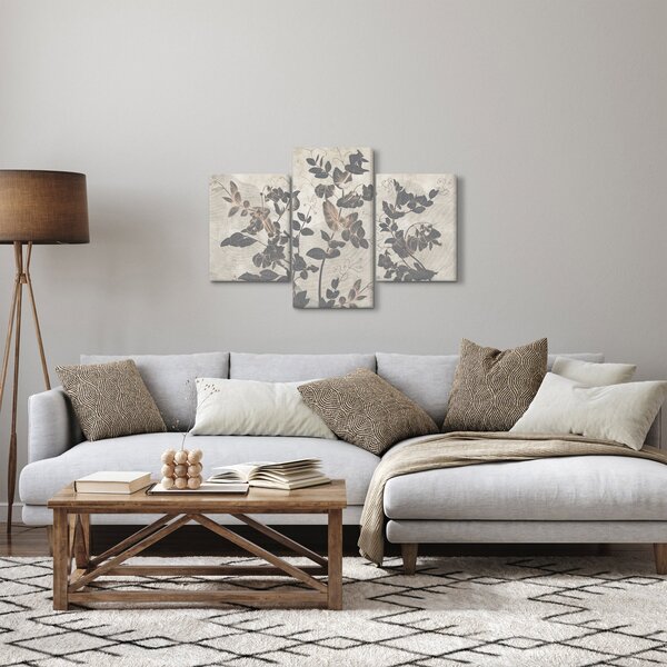 Slika - Teksturirani listi (90x60 cm)