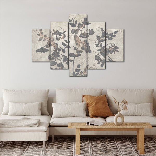 Slika - Teksturirani listi (150x105 cm)
