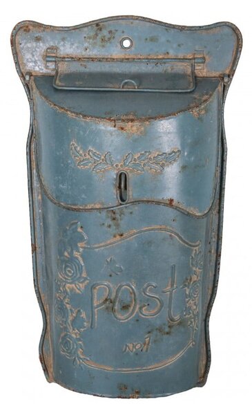 Plavi poštanski sandučić Antic Line Lettres Bleue