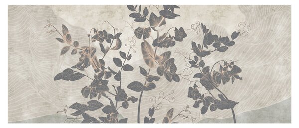 Slika - Teksturirani listi (120x50 cm)