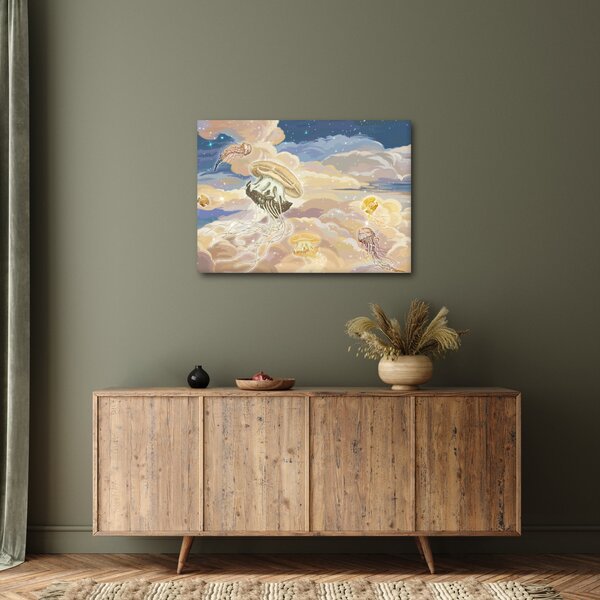 Slika - Nebeška meduza (70x50 cm)