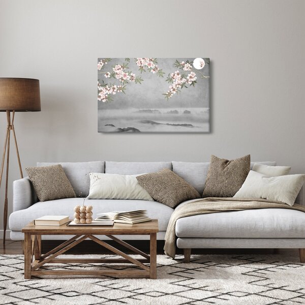 Slika - Luna nad pokrajino (90x60 cm)