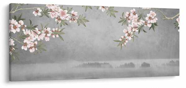 Slika - Luna nad pokrajino (120x50 cm)