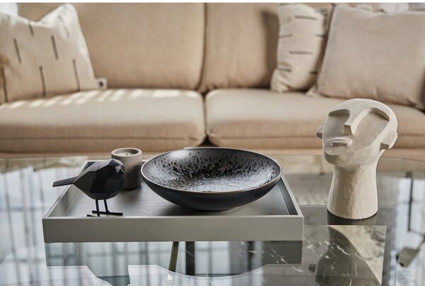 Crna dekorativna skulptura PT LIVING Bird Small Statue