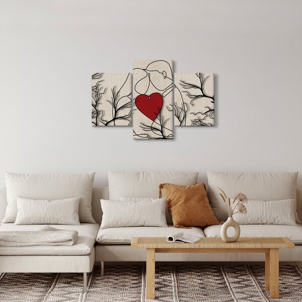 Slika - Zaljubljeni par (90x60 cm)