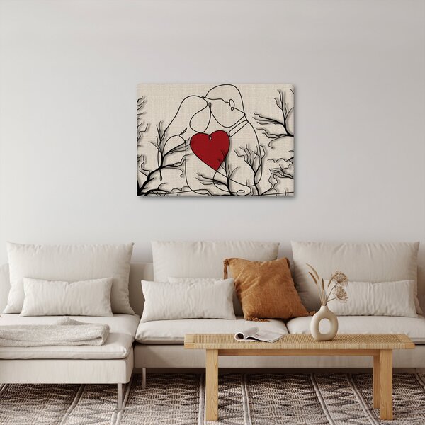 Slika - Zaljubljeni par (70x50 cm)