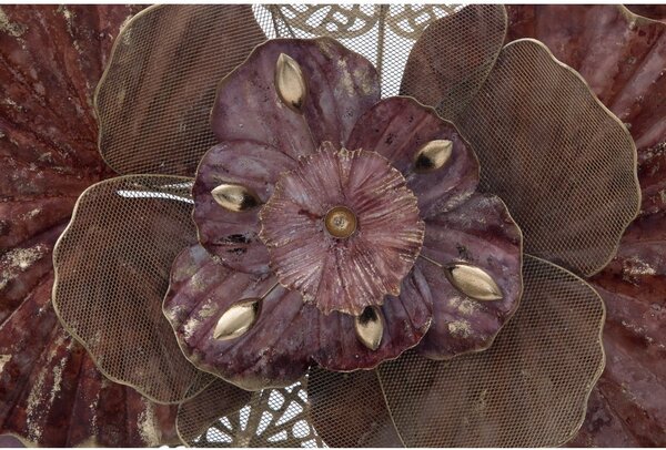 Metalna viseća dekoracija Mauro Ferretti Flowery, 118 x 58 cm