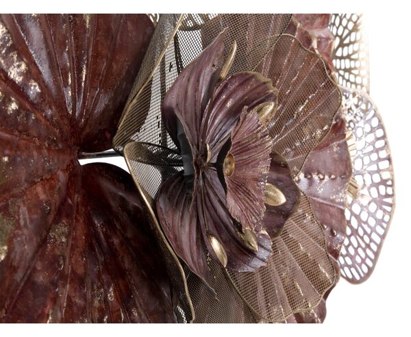 Metalna viseća dekoracija Mauro Ferretti Flowery, 118 x 58 cm