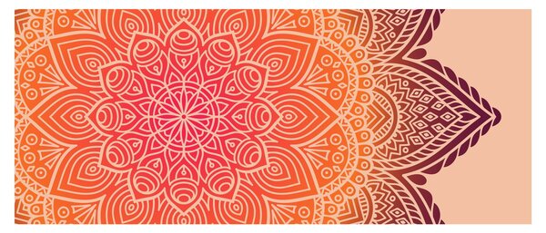 Slika - Mandala art (120x50 cm)
