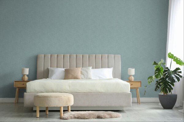 Tirkizna flis tapeta za zid, A51513, One roll, one motif, Mural Young Edition, Grandeco | Ljepilo besplatno