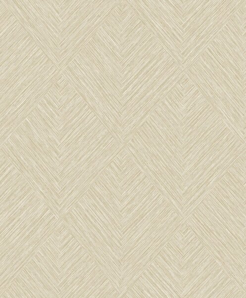 Flis tapeta za zid, bež, geometrijska, PW3003, Precious Weaves, Grandeco | Ljepilo besplatno