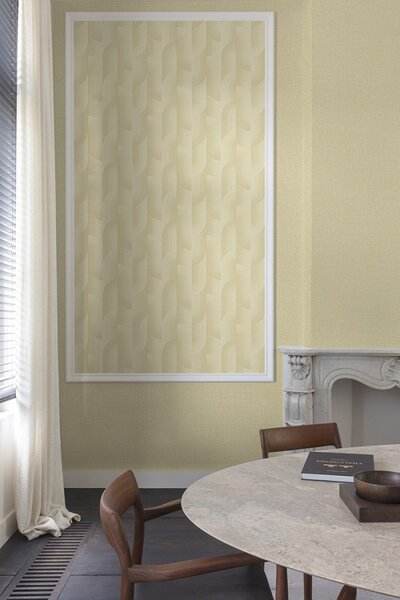 Flis tapeta za zid, bež, geometrijska, PW3105, Precious Weaves, Grandeco | Ljepilo besplatno