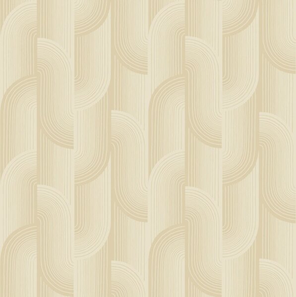 Flis tapeta za zid, bež, geometrijska, PW3105, Precious Weaves, Grandeco | Ljepilo besplatno