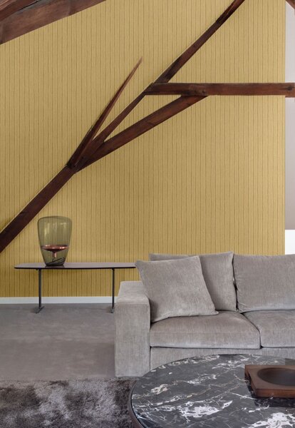 Flis tapeta za zid, smeđa, pruge, PW4005, Precious Weaves, Grandeco | Ljepilo besplatno