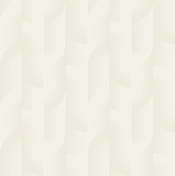 Flis tapeta za zid, krem, geometrijska, PW3101, Precious Weaves, Grandeco | Ljepilo besplatno