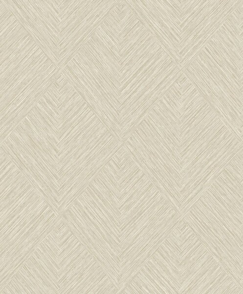 Flis tapeta za zid, sivo-bež, geometrijska, PW3004, Precious Weaves, Grandeco | Ljepilo besplatno