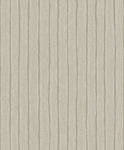 Flis tapeta za zid, sivo-smeđa, pruge, PW4008, Precious Weaves, Grandeco | Ljepilo besplatno