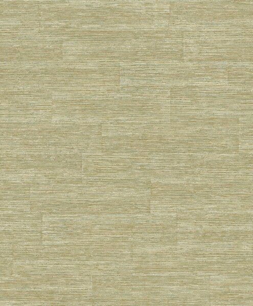 Flis tapeta za zid, zelena, imitacija tkanine, PW1010, Precious Weaves, Grandeco | Ljepilo besplatno