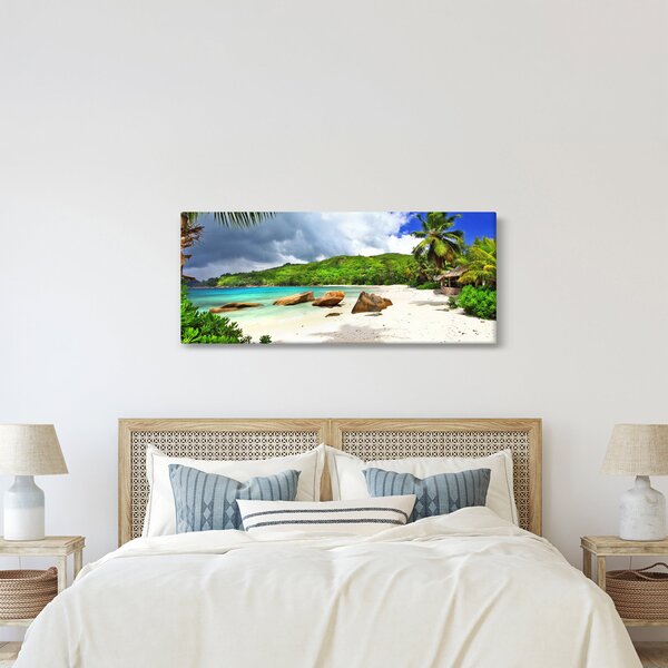 Slika - Sejšeli, plaža Takamaka (120x50 cm)