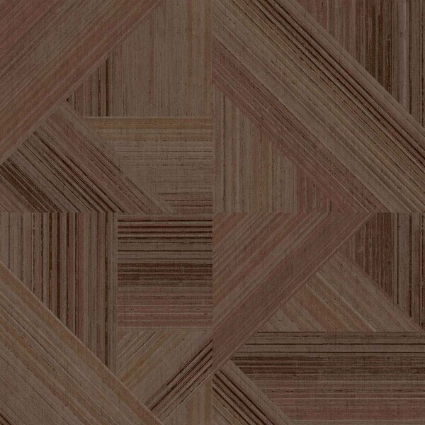 Terakota geometrijska flis tapeta za zid, 43848, Terra, Cristiana Masi by Parato | Ljepilo Gratis