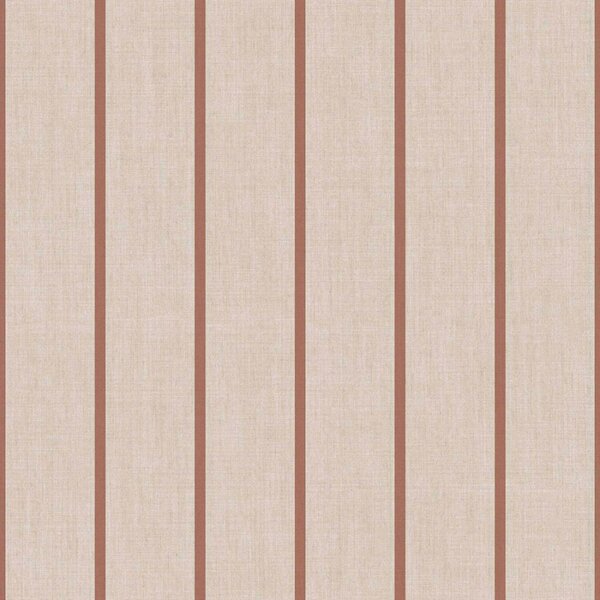 Flis tapeta za zid, bež-smeđa, imitacija tkanine, pruge, 38464, Top Stripes, Parato by Cristiana Masi | Ljepilo Gratis
