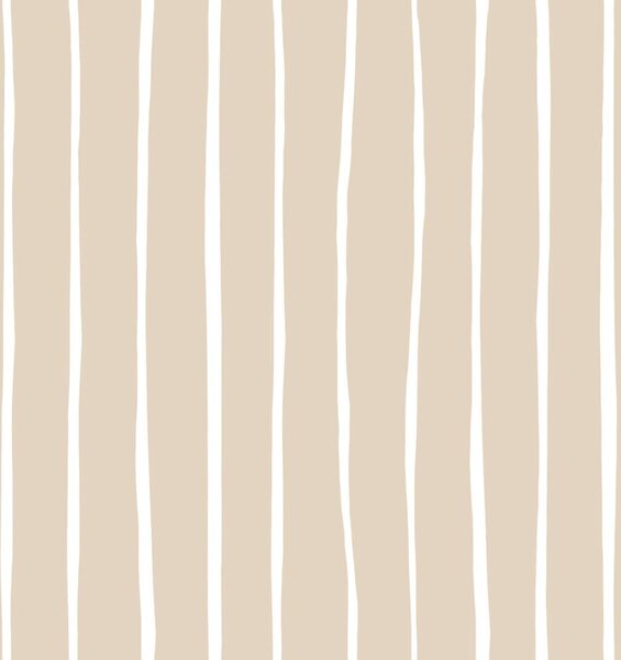 Flis tapeta za zid, bež-bijela, prugice, 4461, Momi, Parato by Cristiana Masi | Ljepilo Gratis