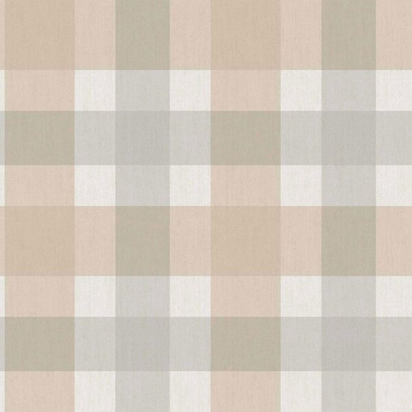 Flis tapeta za zid, bež-plava, imitacija tkanine, 38423, Top Stripes, Parato by Cristiana Masi | Ljepilo Gratis