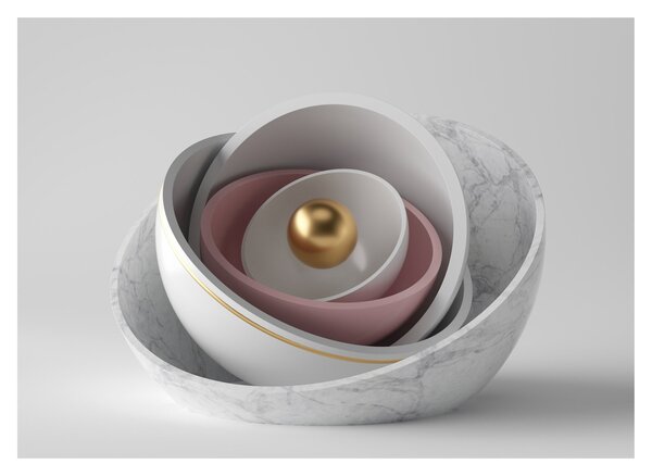 Slika - Zlatni biser (70x50 cm)