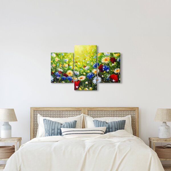 Slika divljeg cvijeća (90x60 cm)