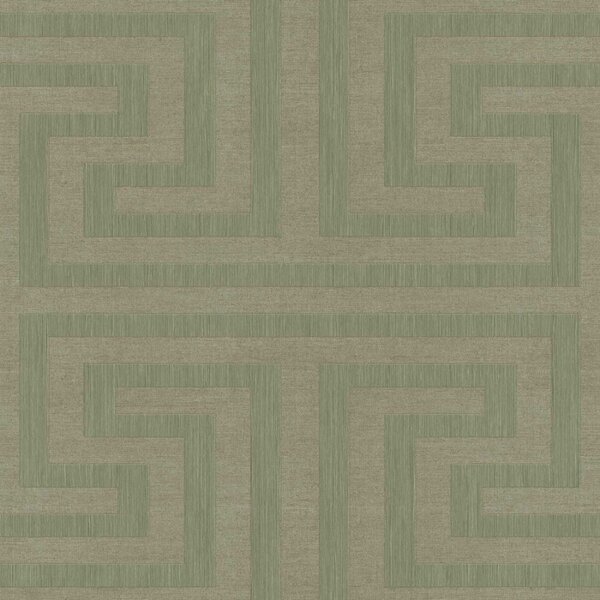 Flis tapeta za zid, geometrijska, zelena, 27515, Sintesi, Cristiana Masi by Parato | Ljepilo Gratis
