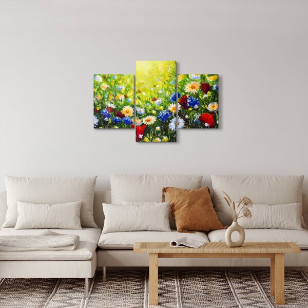 Slika divljeg cvijeća (90x60 cm)